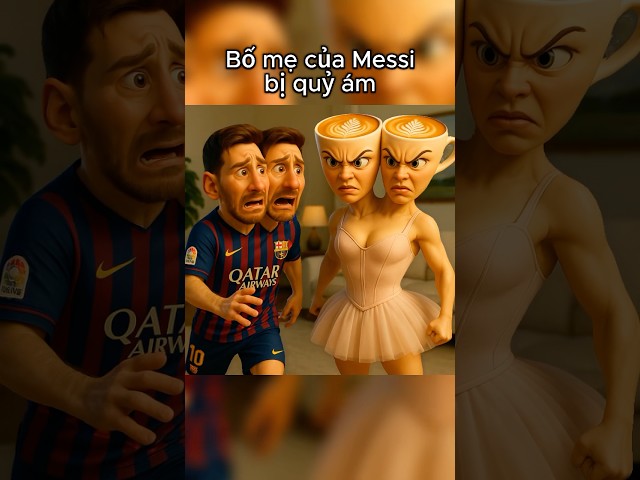 Cả gia đình Messi bị quỷ ám | XUKA TV #Cartoon #Story #Kechuyen