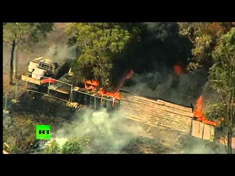 В Австралии бушуют 45 лесных пожаров