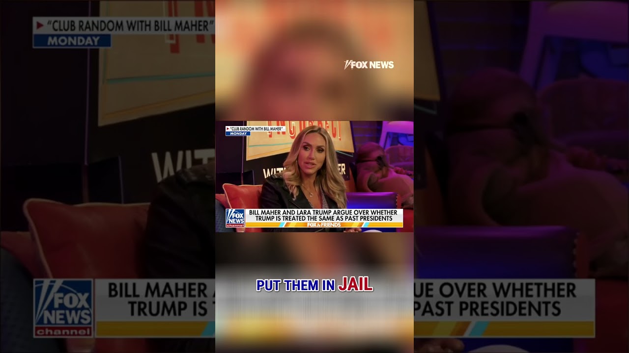 Lara Trump, Bill Maher SPAR over whether Trump is treated the same as past presidents #foxnews