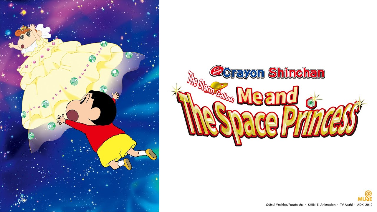 [📺Movie] Crayon Shinchan: The Storm Called!: Me and the Space Princess [Bahasa Indonesia]
