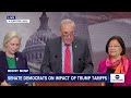 Sen. Chuck Schumer says Pres. Trump lowered reciprocal tariffs because he is feeling the heat  - 01:46 min - News - Video