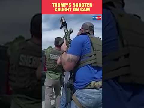 Caught on cam Donald Trumps suspected shooter nabbed by police  501 views  play Short