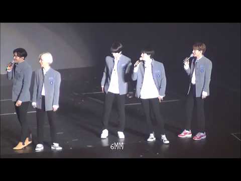 180401 秀7 在台灣 TALK2 我的眼睛好奇怪(・ε・) 왜 오빠들만 보이징~?
