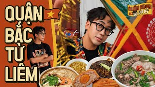 FOOD TOUR TRUNG THU HÀ NỘI | Ăn bánh trung thu, ốc xào măng, mỳ đen ở Bắc Từ Liêm | Quận Ngon Du Ký
