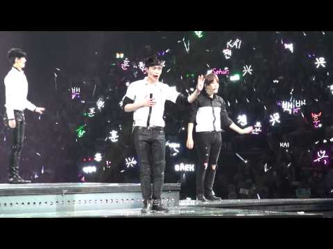 150531 The EXO'luXion in SHANGHAI - 나비소녀(Don't go) (Lay focus)