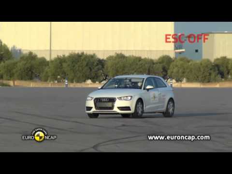 Test video srážky Audi A3 od roku 2008