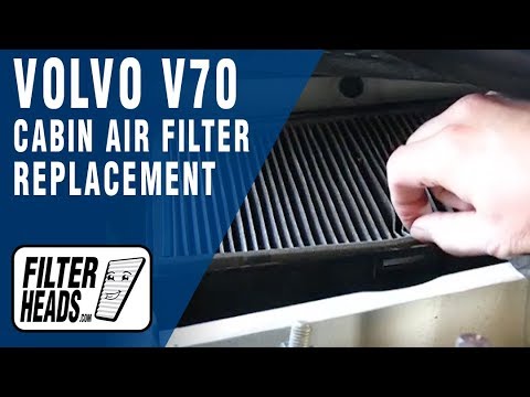 VOLVO V70 (98-00) - Cabin Air Filter Replacement