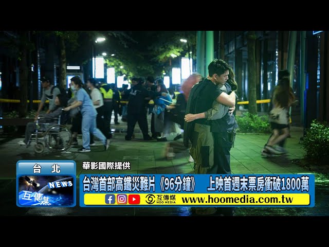 影／台灣首部高鐵災難片《96分鐘》 上映首週末票房衝破1800萬