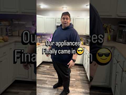 The appliances have arrived 😎