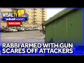 Rabbi armed with gun scares off attackers in attempted carjacking