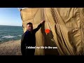 Displaced Gazan makes tent with airdrop parachute | REUTERS  - 01:01 min - News - Video