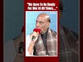 Rajnath Singhs Strong Response Warning On Border Row With China  - 01:00 min - News - Video