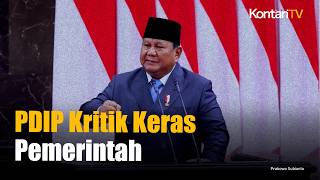 Prabowo Mengaku Pilu Dikritik PDI-P, Tapi Justru Berterima Kasih