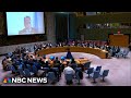 Earthquake interrupts U.N. Security Council