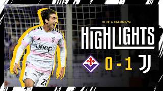 HIGHLIGHTS: FIORENTINA 0-1 JUVENTUS | FABIO MIRETTI'S FIRST GOAL TO SECURE THE WIN
