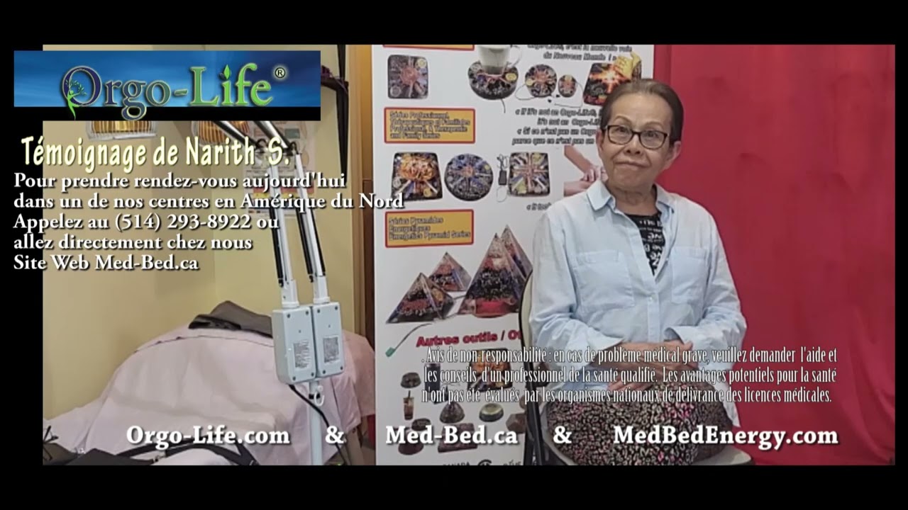 Témoignage – Narith S.Son expérience vibratoire sur le MedBed Quantique® Énergétique Orgo-Life®