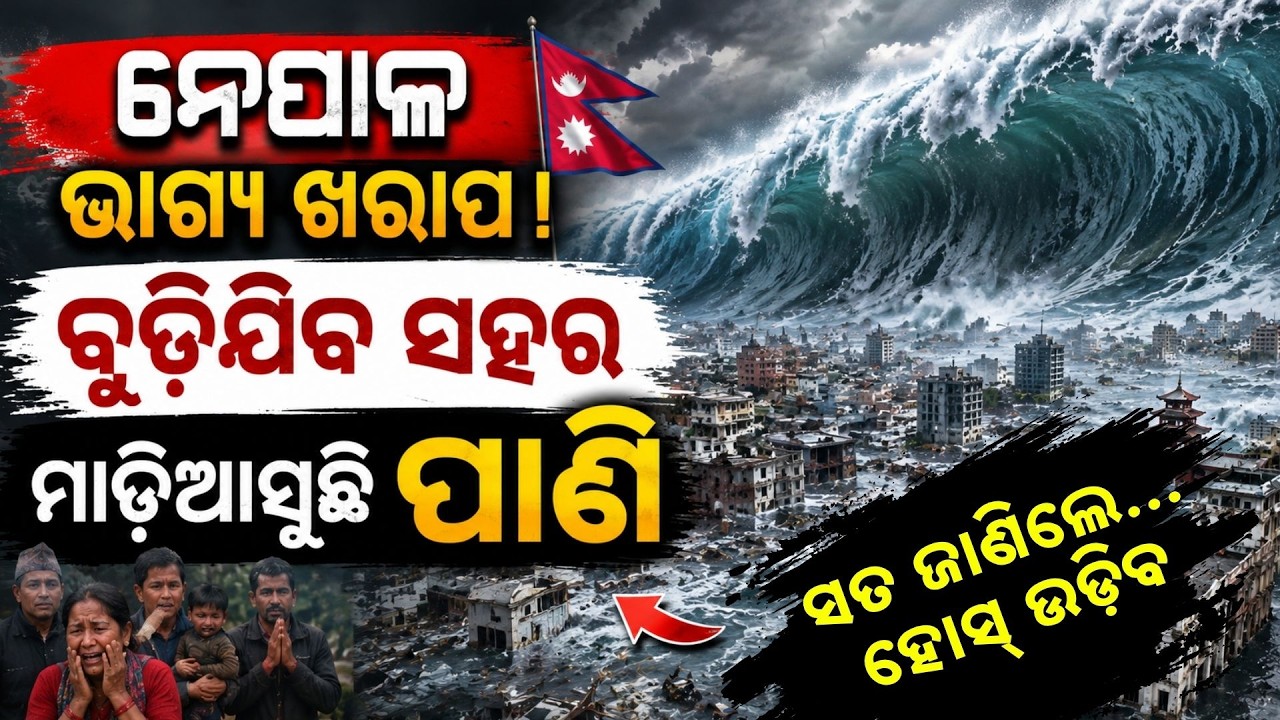 ମାଡ଼ିଆସିବ ଭୟଙ୍କର ପାଣି... Nepal Second Flood Warning: Massive Barrier Lakes Formed After Disaster