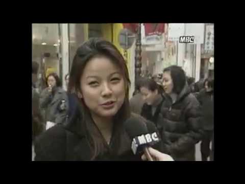 (90년동영상)데뷔전 일반인 고3이효리 뉴스 인터뷰ㅋㅋ