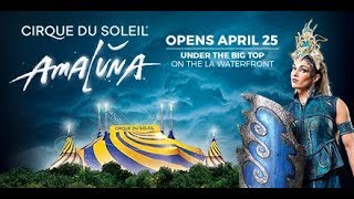 Time Lapse: Cirque du Soleil Grand Chapiteau on the LA Waterfront