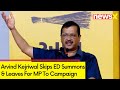 Arvind Kejriwal Skips ED Summons & Leaves For MP To Campaign | Political War Of Words Erupt | NewsX