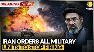 US-Iran War: Iran Orders All Units to Halt Fire After Trump’s Two-Week Truce | WION Breaking