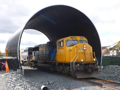 Image of Kirkland Lake Bridge Plate Installation