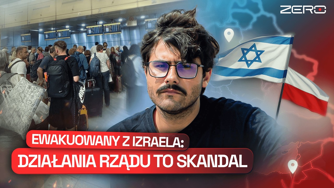 BRAK KONTAKTU I INFORMACJI. POLAK OPOWIADA JAK WYGLĄDAŁA EWAKUACJA Z IZRAELA
