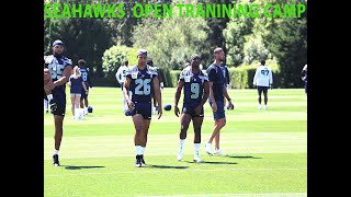 Seahawks Day One Training Camp Report