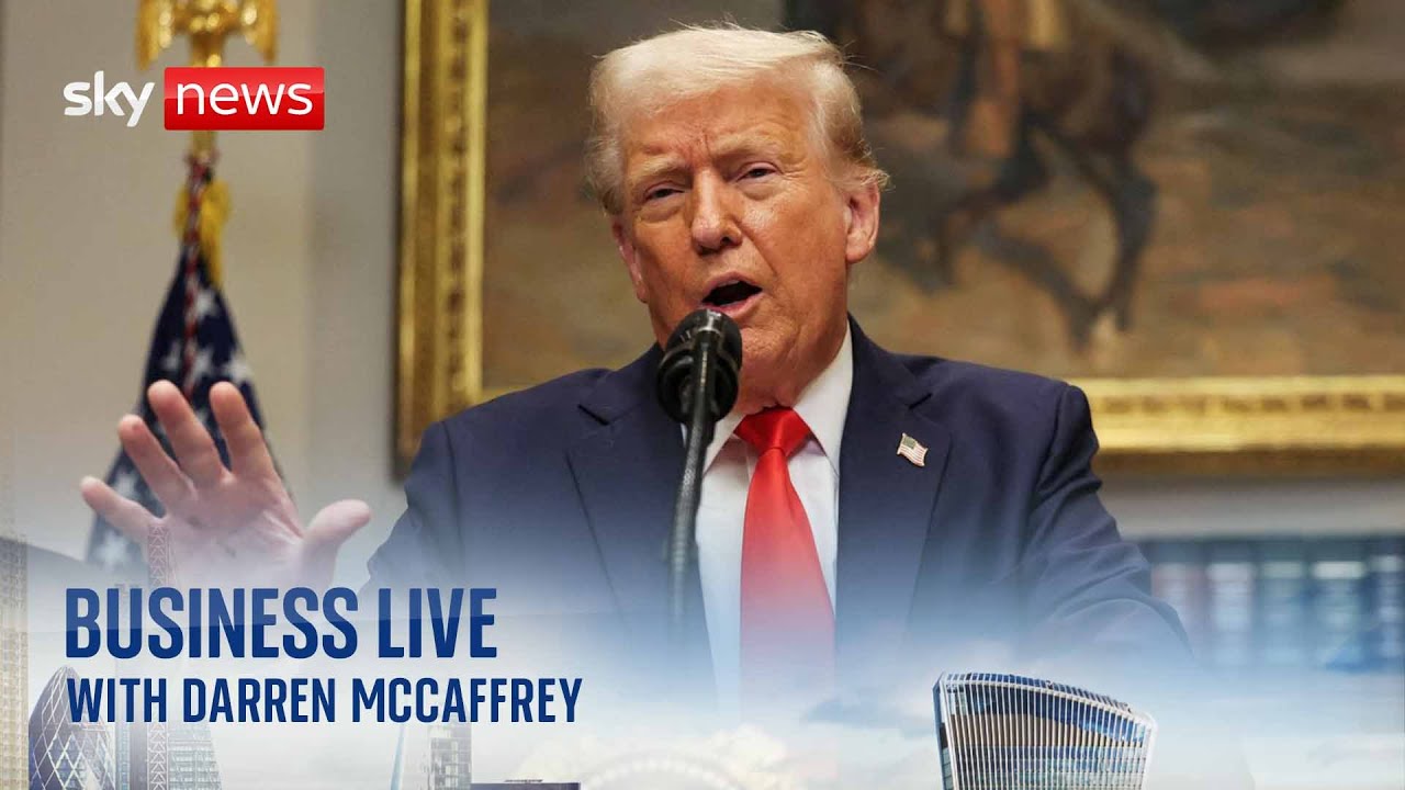 Trump confirms Mexico and Canada tariffs | Business Live with Darren McCaffrey