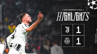 HIGHLIGHTS UEFA Champions League | Juventus 1-1 Sporting CP