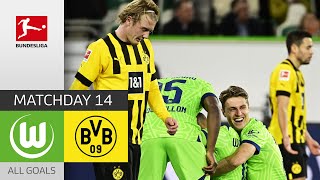 Wolfsburg remain unbeaten vs BVB | VfL Wolfsburg — Borussia Dortmund 2-0 | MD 14 – BuLi 22/23