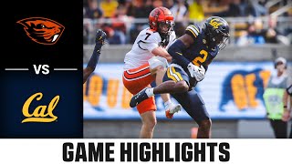 Oregon State vs. Cal Game Highlights | 2024 ACC Football