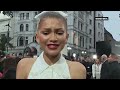 Zendaya on learning about tennis at Challengers premiere in London  - 00:44 min - News - Video