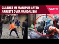Manipur Violence News | Stone-Throwing, Clashes In Manipur After Arrests Over Vandalism