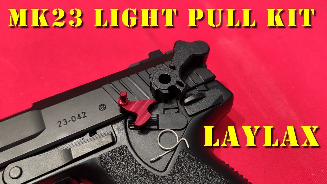 Technique - Test Tokyo Marui Mk23 + Laylax light pull kit [French]