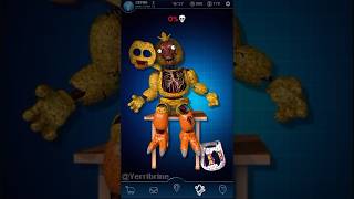 The Kids In The Animatronics Edit #fnaf #freddy #bonnie #chica #foxy #fnafedit #shorts