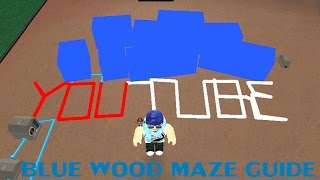 Roblox Lumber Tycoon 2 Maze Map Blue Wood Free Robux - how to roblox player launcher shutterxsonar