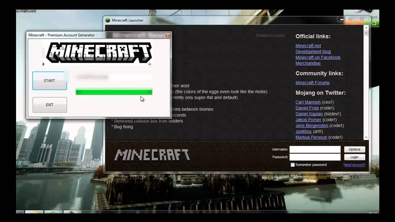 minecraft premium account generator chomikuj gry