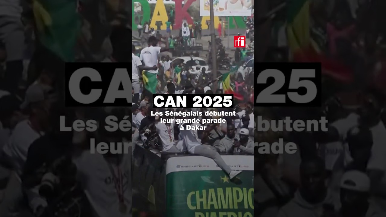 CAN 2025 : le Sénégal célèbre ses héros • FRANCE 24