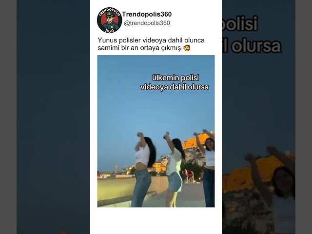 Polisler Dans Akımına Eşlik Ederse🥰