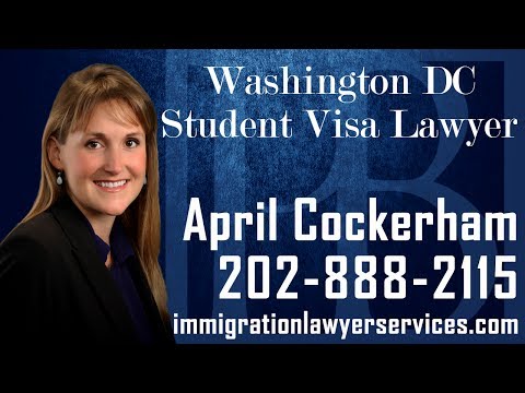 Washington DC student visa lawyer April Cockerham discusses important information you should know regarding student visas and the process of applying for a student visa when an individual hopes to study in the United States. An experienced DC student visa lawyer can work with you throughout the student visa application process, and fight to make sure your interests are aggressively advocated for. Contact experienced DC student visa lawyer April Cockerham today for a free initial consultation.