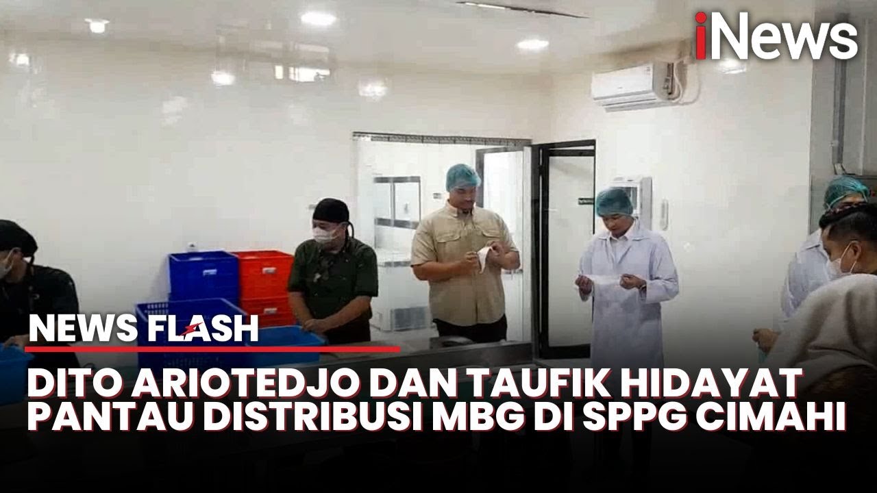 Menpora Dito Tinjau Perdana Program Makan Bergizi Gratis di Kota Cimahi | News Flash