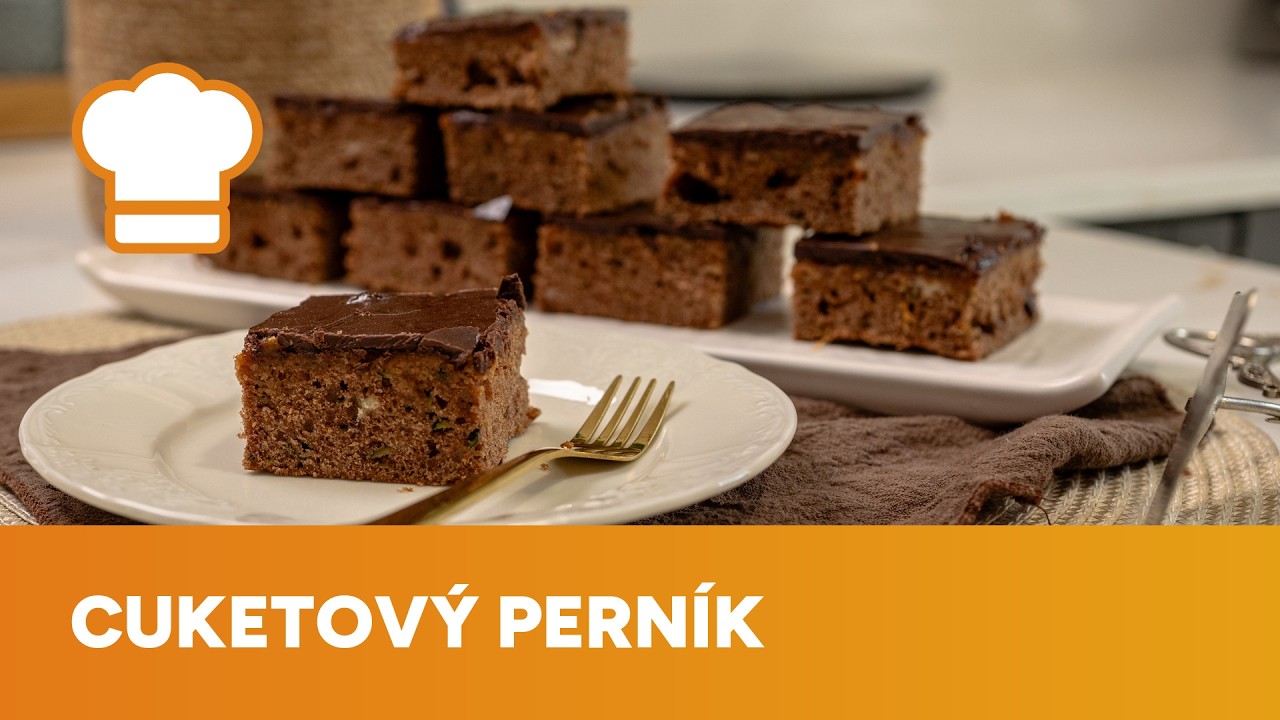 Cuketový perník je vláčný, nadýchaný a cuketu v něm nepoznáte