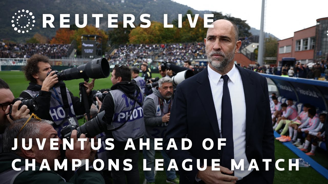 LIVE: Juventus coach speaks in Madrid ahead of Champions League soccer match