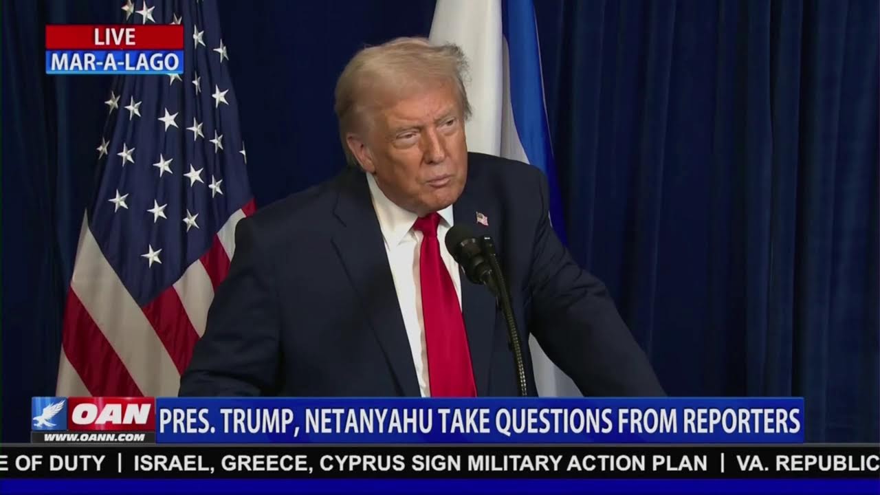 LIVE: President Trump Holds Press Conference with Israel PM Netanyahu