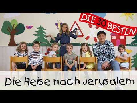 👩🏼 Die Reise nach Jerusalem - Singen, Tanzen und Bewegen || Kinderlieder