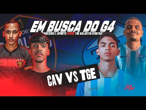 CAVALIERS vs TGE EFOOTBALL| RODADA 7 BRASILEIRAO INTERCLÃS | EFOOTBALL 2025 MOBILE | AO VIVO