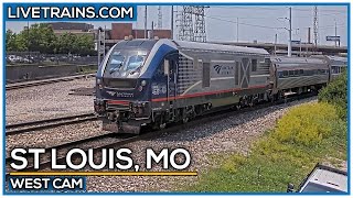 🔴 LIVE Trains | St Louis, Missouri (West Cam)