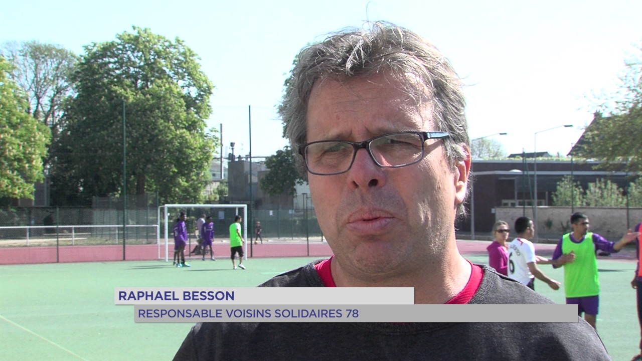 Versailles : les réfugiés se fédèrent au sein d’une équipe de football