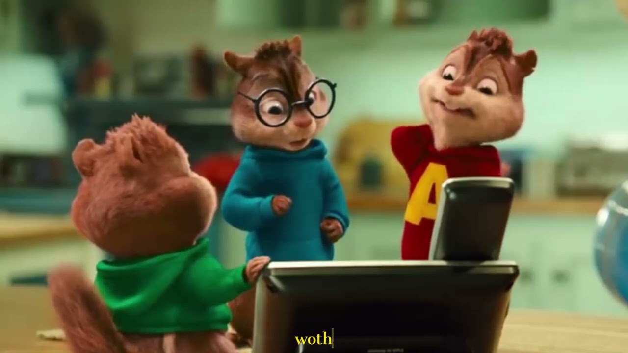 Tuhua twa rose - Salim Junior.. Alvin and The Chipmunks Cover Lyrics Version